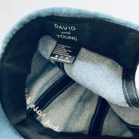 DAVID & YOUNG Women's Adjustable "Bad Hair Day" Hat NWT Size OSFM - Picture 2 of 6